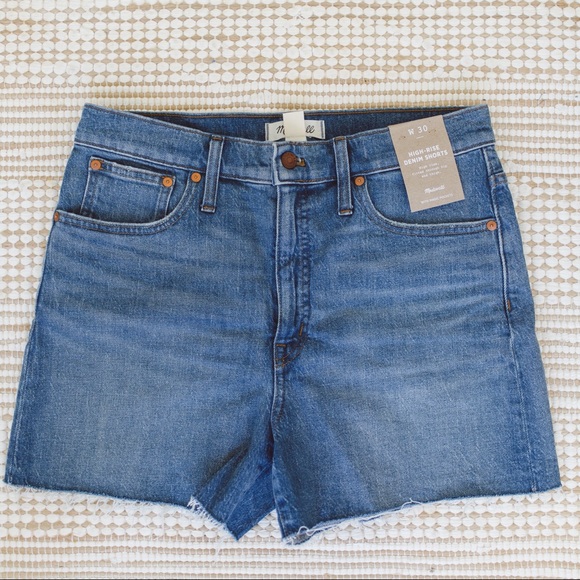 Madewell Pants - Madewell High Rise Jean Shorts
